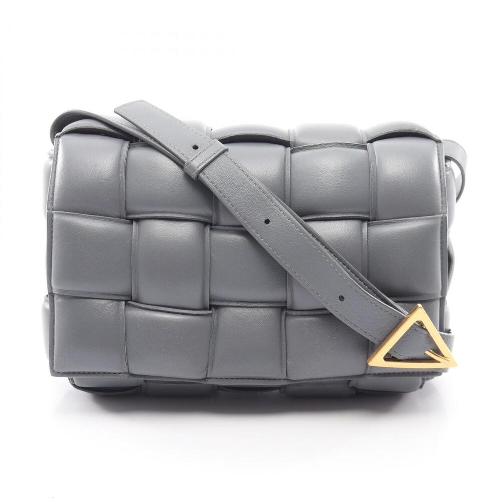 Bottega Veneta Padded Cassette Intrecciato Shoulder Bag/Handbag, Leather, Wom...